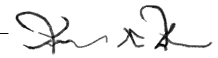 Attorney Domina's Signature